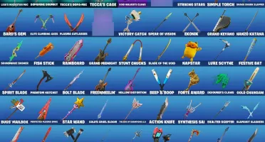 Conta fortnite com skins e itens tryhards