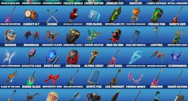 Conta fortnite com skins e itens tryhards