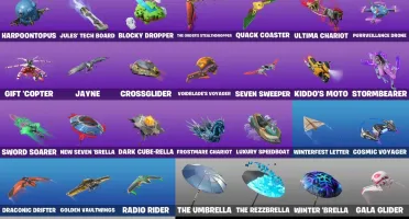 Conta fortnite com skins e itens tryhards