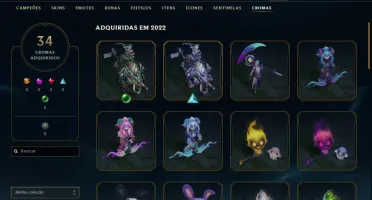 Vendo Conta Lol,151Skins 900 Reais Gastos. Venda Urgente!