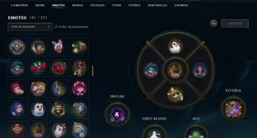Vendo Conta Lol,151Skins 900 Reais Gastos. Venda Urgente!