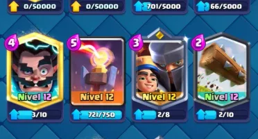 Conta Clash Royale, Arena 17, 6031 Trofeus, LV 34, 105 Carta