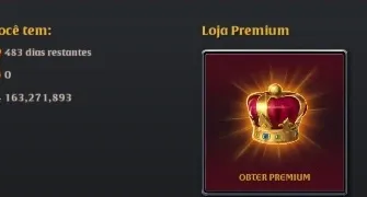 Conta de Albion com 450+ dias de premio e mais 200m.