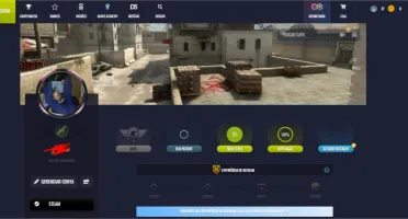 CONTA CSGO C/ PRIME NIVEL 10 STEAM