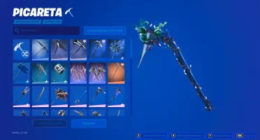 Conta Fortnite MINTY, GLOW, TRAVIS, BORDERLANDS + MT COISA