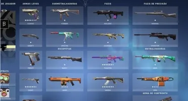 Conta Valorant ouro 2 com skins e 1375 VP!