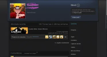 Conta LVL 20 GamersClub