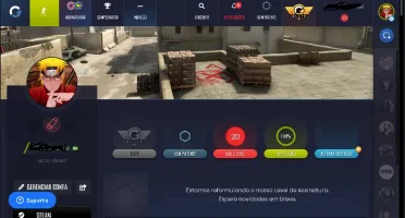 Conta LVL 20 GamersClub