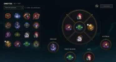 Conta LoL 137 Campeões e 120 Skins (3 vitoriosas 1 hextec)