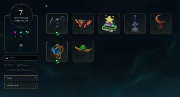Conta LoL 137 Campeões e 120 Skins (3 vitoriosas 1 hextec)