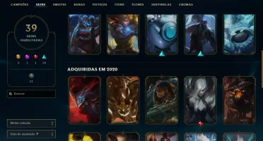 Conta de League Of Legends e Valorant