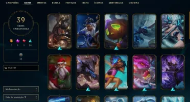 Conta de League Of Legends e Valorant