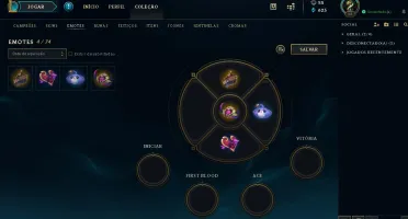 conta lol level 28 unranked - league of legends pronta md10