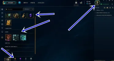conta lol level 28 unranked - league of legends pronta md10