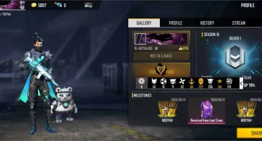 CONTA DE FREE FIRE GEMADA 6 PASSES BARATA