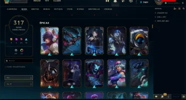 conta league of legends