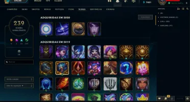 conta league of legends