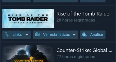 Vendo conta steam com 34 Jogos, mais de 500 reais em jogos
