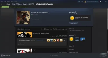 Conta Cs Go Prime Global Elite (Muito Barata)