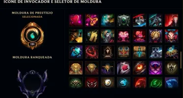 Conta lol diamante 3, 136 skins, todos champs