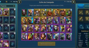 Conta Raid Shadow Legends Lv 72