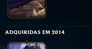 CONTA LOL PLATINA 4 TODOS CHAMPS + 103 SKINS