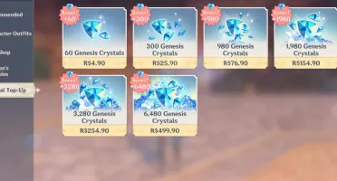 Genshin Impact Ar56 / 7X5★/ Eula + Signature / 6 Armas 5★
