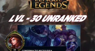 Conta Smurf League of Legends lol unranked lvl 30 + Brinde