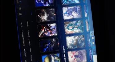 Conta league of legends plat IV - R$50 barato