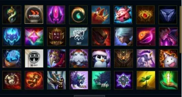 conta diamante v, 53 campeões e 23 skins