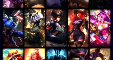 conta diamante v, 53 campeões e 23 skins