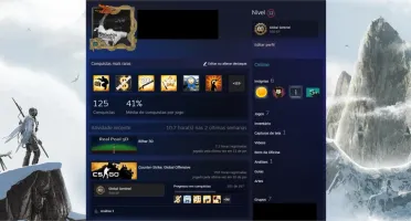 CONTA STEAM CS:GO PRIME - SUPREMO+FALL GUYS+AMONG US+JOGOS