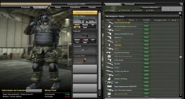 CONTA DE COMBAT ARMS CEL 3 ATUALMENTE RARA