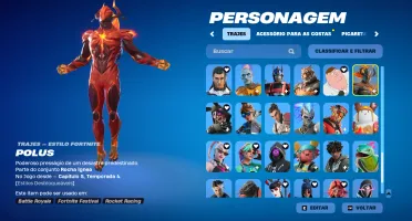 Conta Fortnite Muito Boa+ 100 Skins + Passe + Clube + Vbucks
