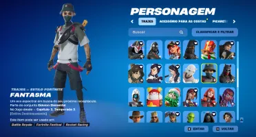 Conta Fortnite Muito Boa+ 100 Skins + Passe + Clube + Vbucks