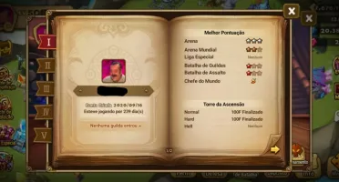 Conta Summoners War mid game nat5 LD(Trinity) serv. GLOBAL