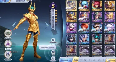 Saintseiya Awakening A-138 + 1450 Gemas Avançadas