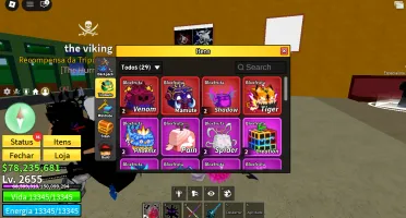 Conta Volleyball Legends E Blox Fruits (A Preço De Banana)Fa