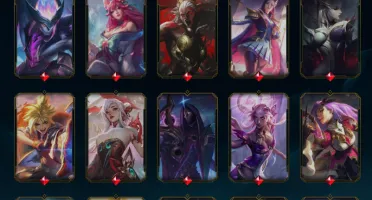conta lol recheada de skin full acesso