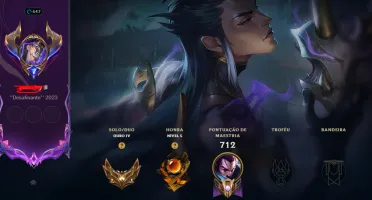 conta lol recheada de skin full acesso