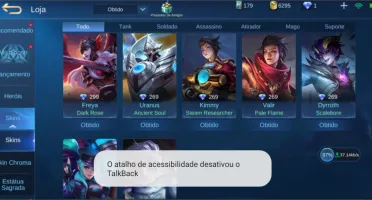 VENDO CONTA MOBILE LEGENDS