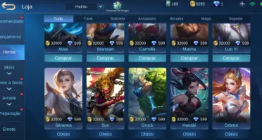 VENDO CONTA MOBILE LEGENDS