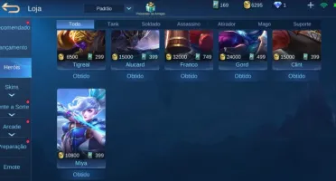 VENDO CONTA MOBILE LEGENDS