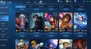 VENDO CONTA MOBILE LEGENDS