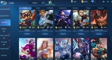VENDO CONTA MOBILE LEGENDS