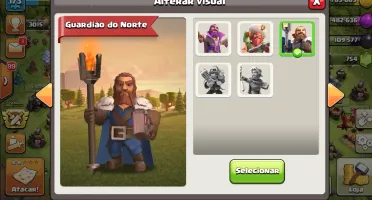 Clash Of Clans Cv 12 Semi Full + Skins + 2100 Gemas Promoção