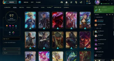 Conta no League Of Legends