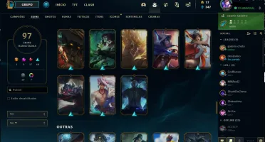 Conta no League Of Legends