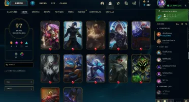 Conta no League Of Legends