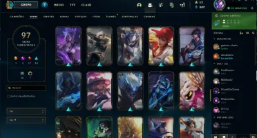 Conta no League Of Legends